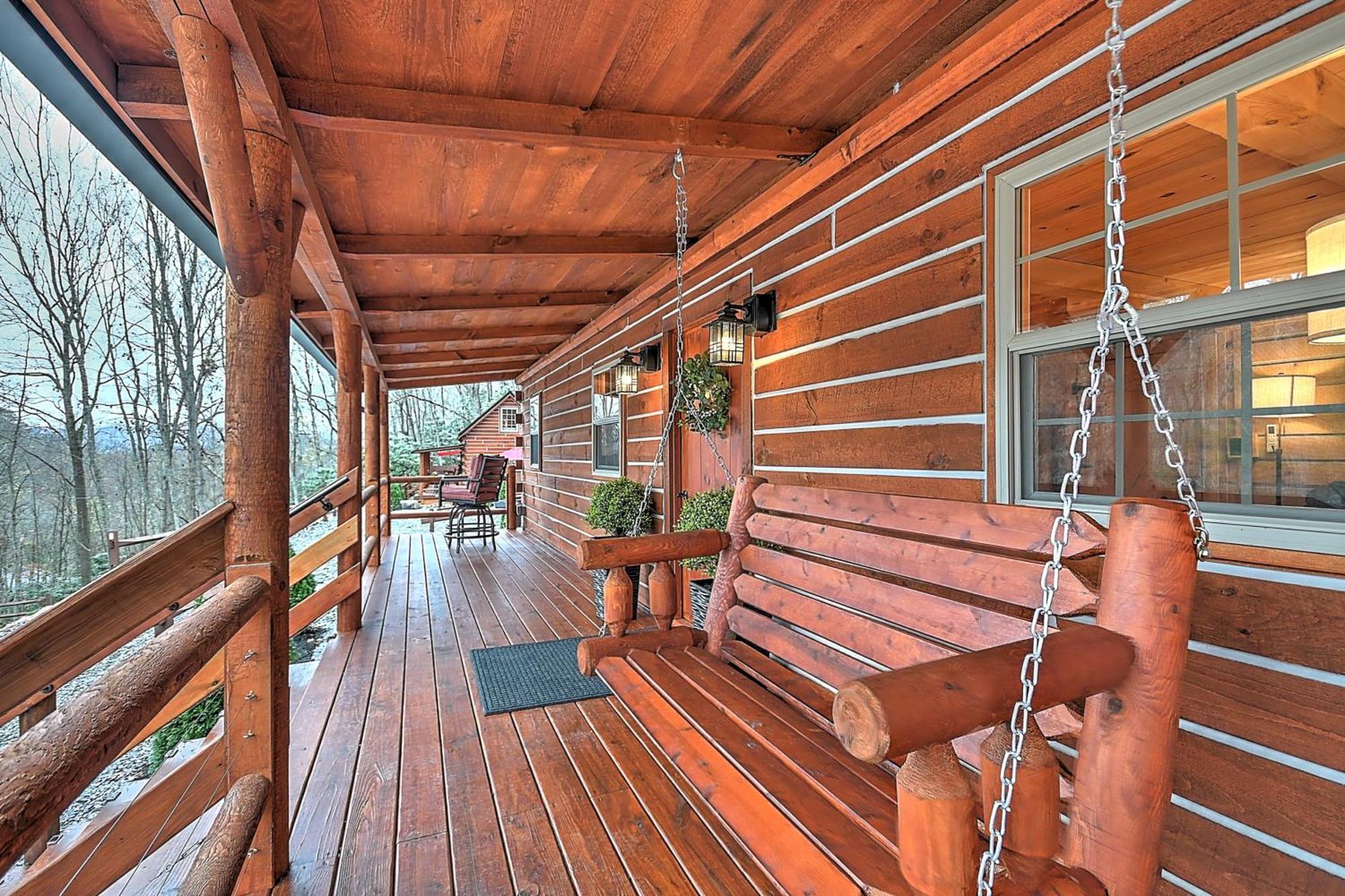Monarch Mountain Cabins Cabin A Tennessee Thyme Elizabethton Eksteriør bilde