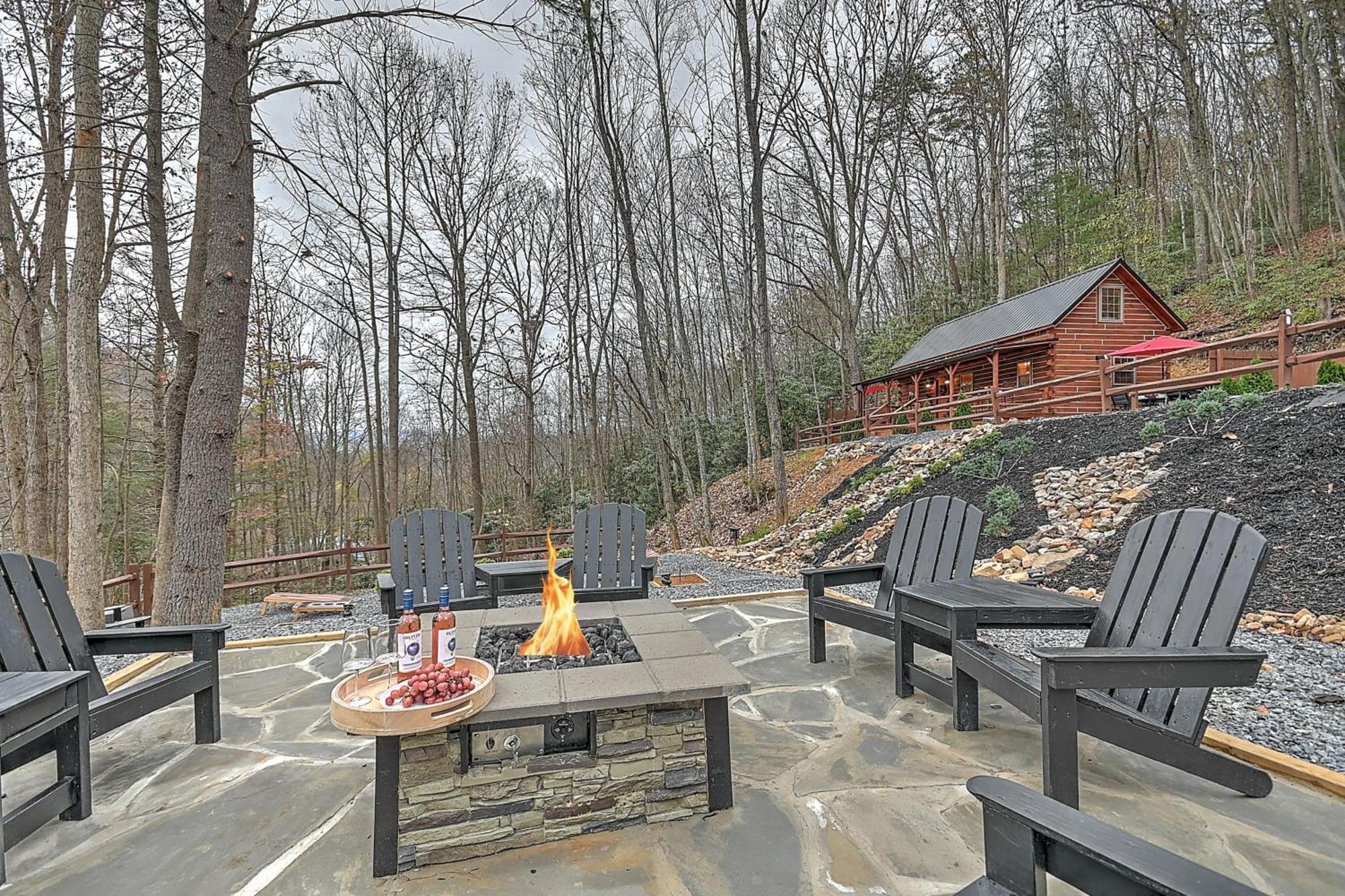 Monarch Mountain Cabins Cabin A Tennessee Thyme Elizabethton Eksteriør bilde