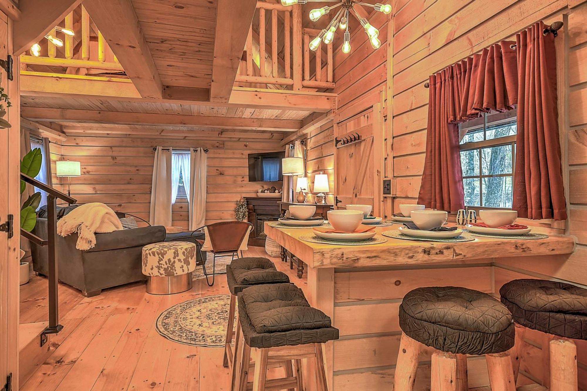 Monarch Mountain Cabins Cabin A Tennessee Thyme Elizabethton Eksteriør bilde