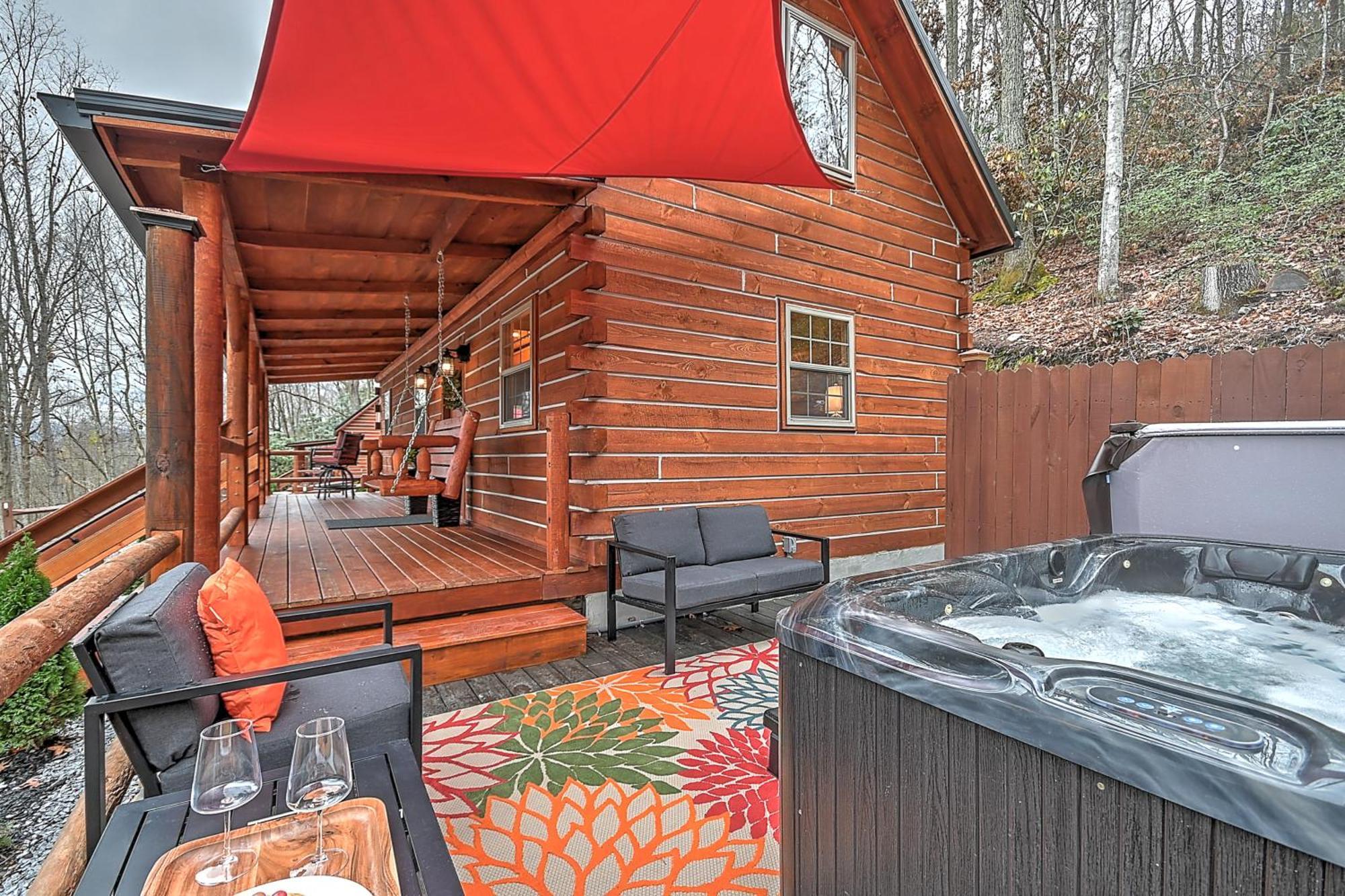 Monarch Mountain Cabins Cabin A Tennessee Thyme Elizabethton Eksteriør bilde