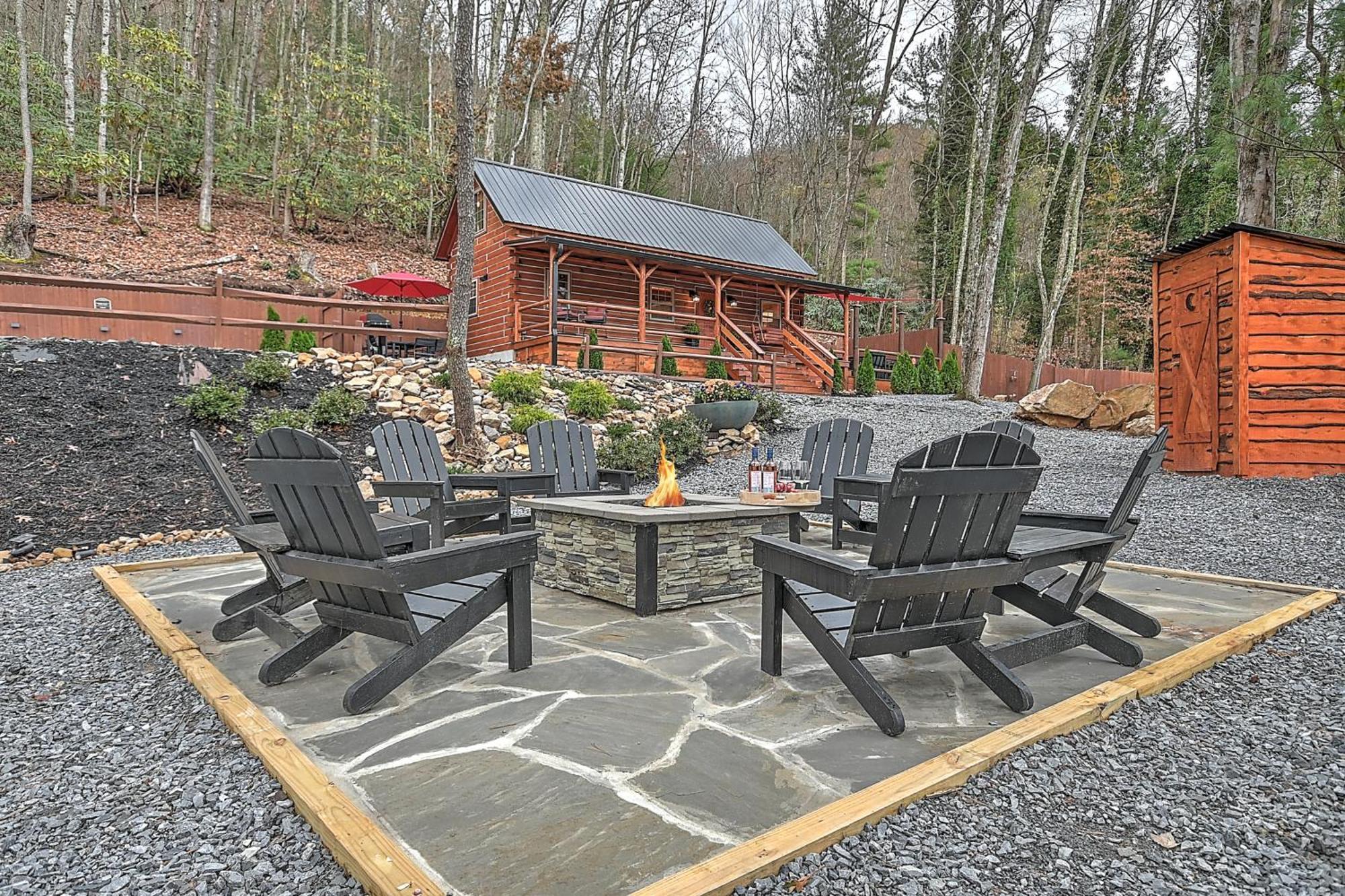 Monarch Mountain Cabins Cabin A Tennessee Thyme Elizabethton Eksteriør bilde